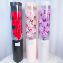 Load image into Gallery viewer, Cross-border Amazon Soap Bouquet Soap Flower Gift Box Hug Bucket Valentine&#39;s Day Gift Eternal Flower Rose Wholesale
