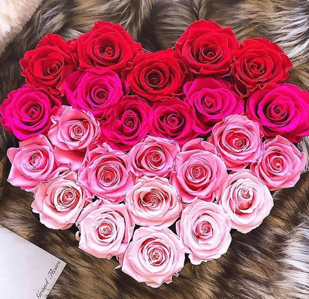 Pink Heart Bouquet