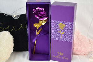 24K Golden Rose