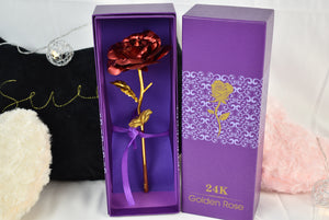 24K Golden Rose