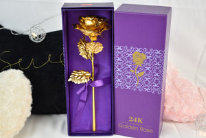 24K Golden Rose