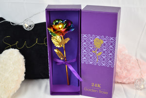 24K Golden Rose